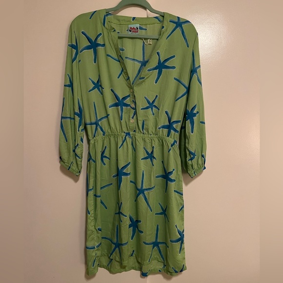 Haley & the Hound Starfish Dress- Small - Picture 4 of 6